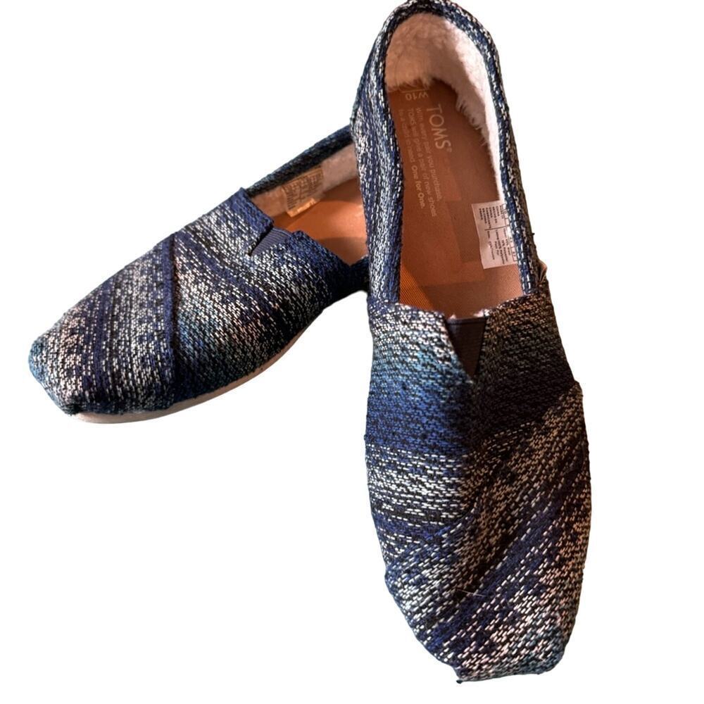 Toms for women (insulated), 10, fuzzy inside, Like slippers, warm & cozy